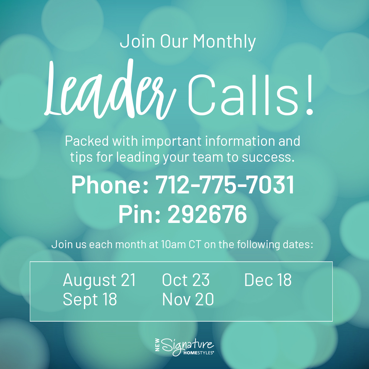 call leader